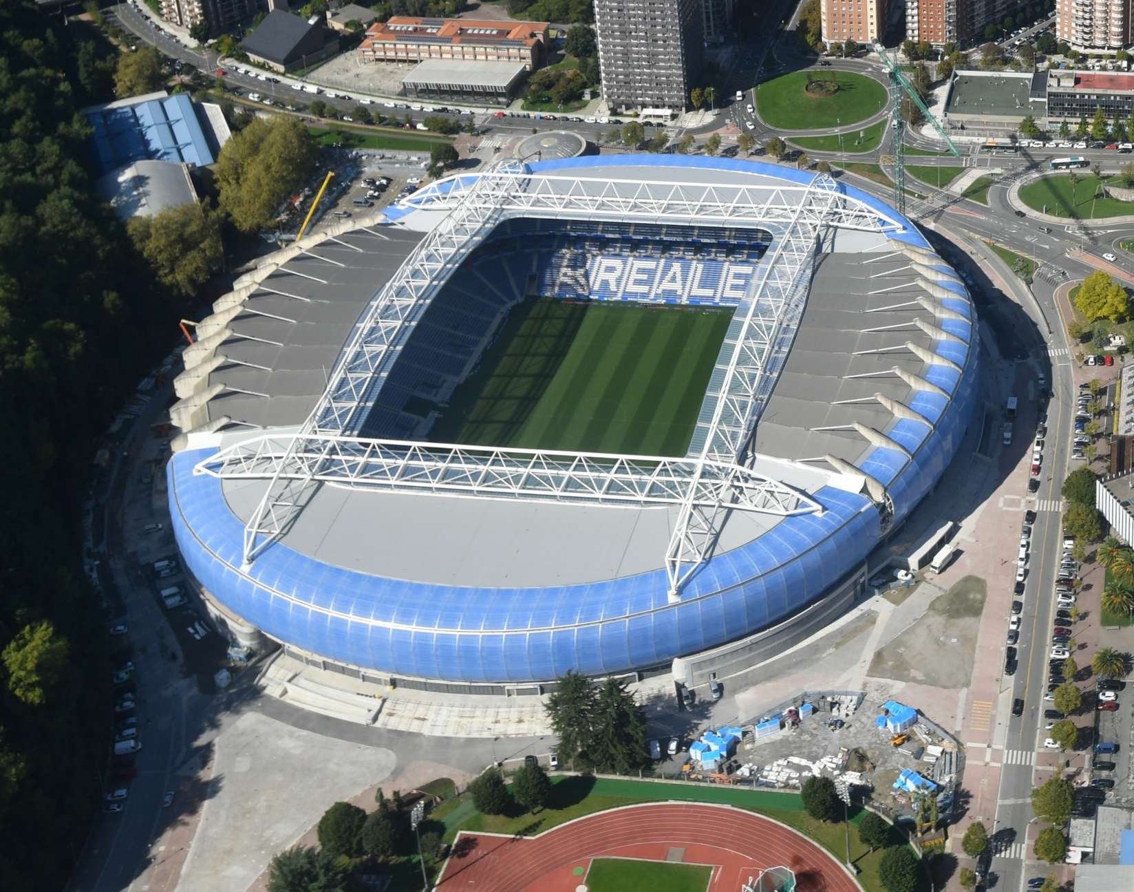 Real Sociedad Stadium - Live Football: Estadio Anoeta - Stadium Real Sociedad / Real sociedad ...