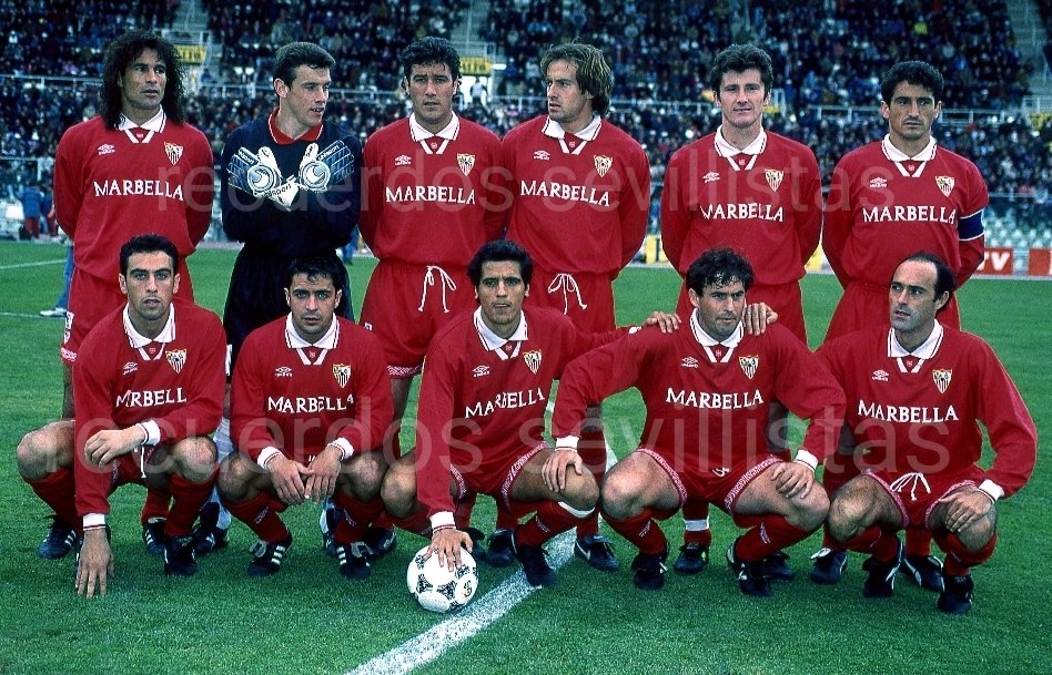 Squad of Sevilla 1994-95 First Division | BDFutbol