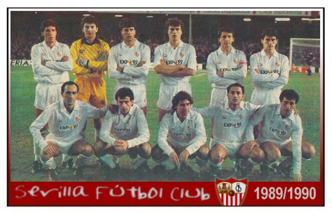 Squad of Sevilla 1989-90 First Division | BDFutbol